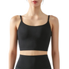 Basic cropped Sports Bra mit Spaghetti Straps