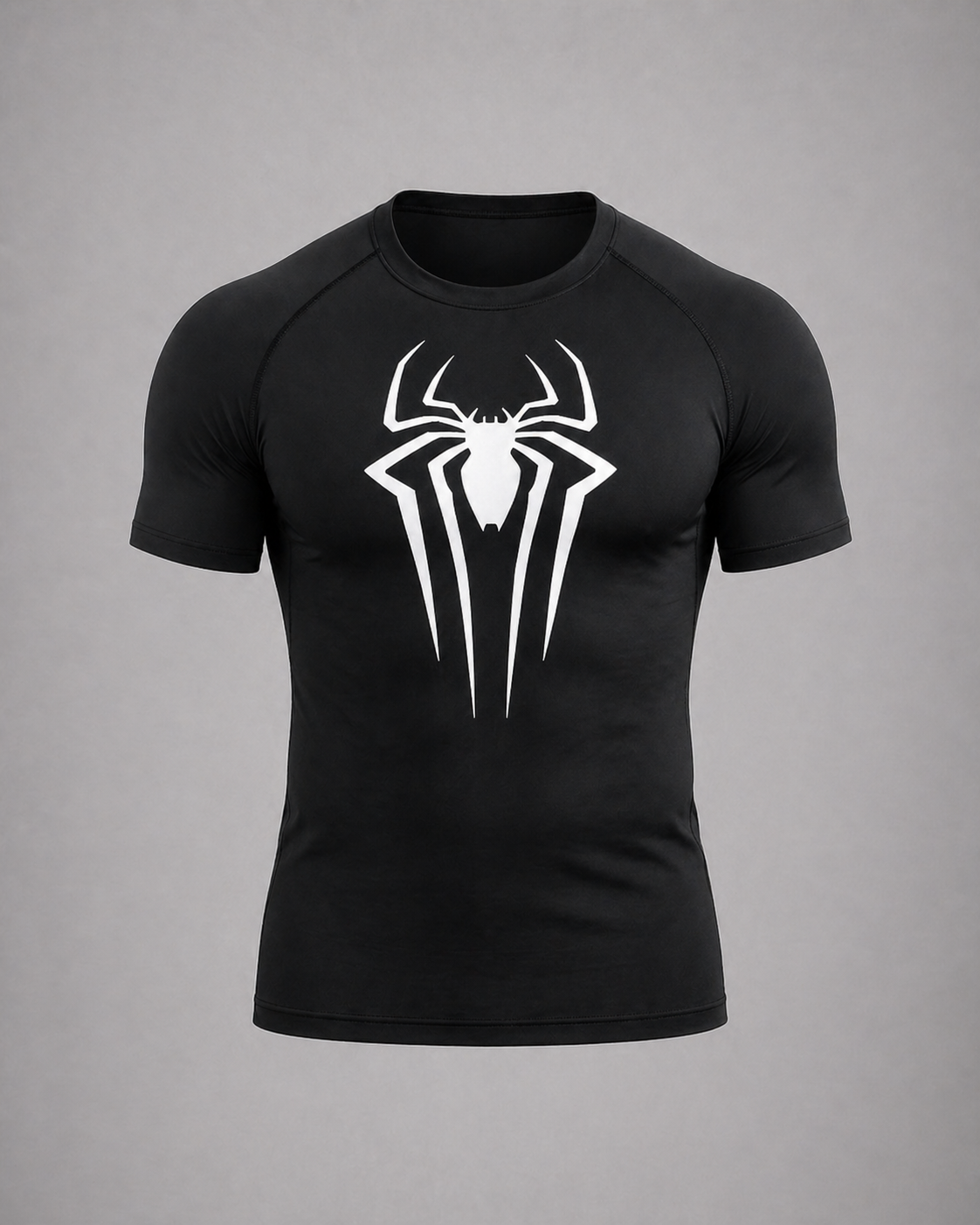 Fitness Compression Gym Shirt "Spider" Winter Arc Print