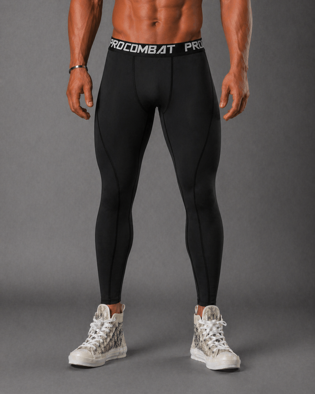 Fitness Compression Gym Leggings Herren