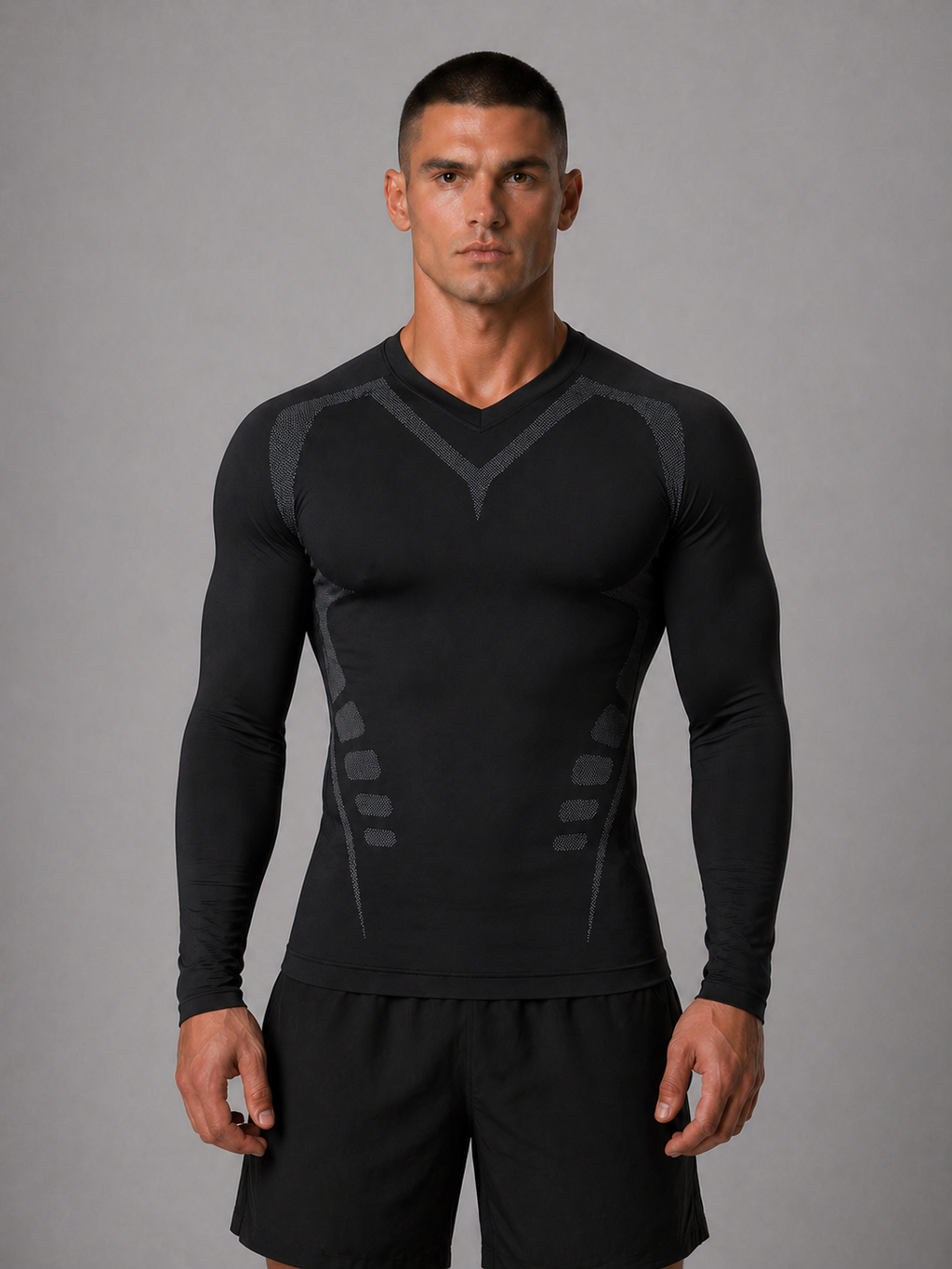 Fitness Compression Gym Shaping Shirt Longsleeve