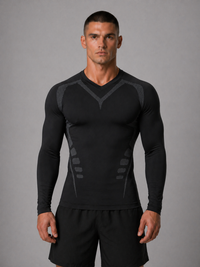 Fitness Compression Gym Shaping Shirt Longsleeve