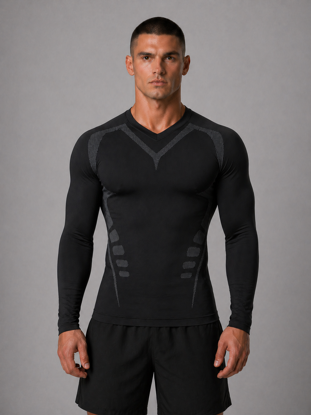 Fitness Compression Gym Shaping Shirt Longsleeve