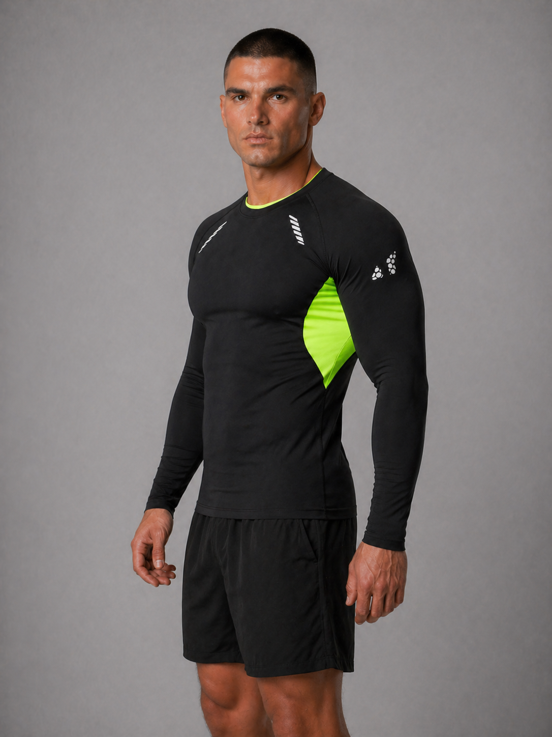 Fitness Compression Gym Shaping Shirt Longsleeve