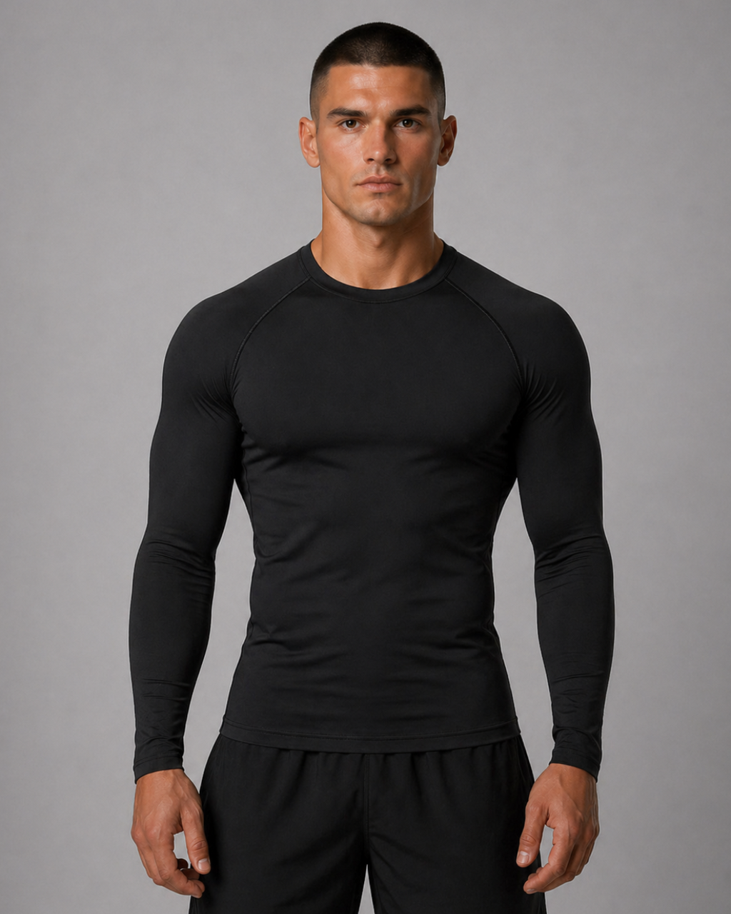 Fitness Compression Gym Shirt Longsleeve