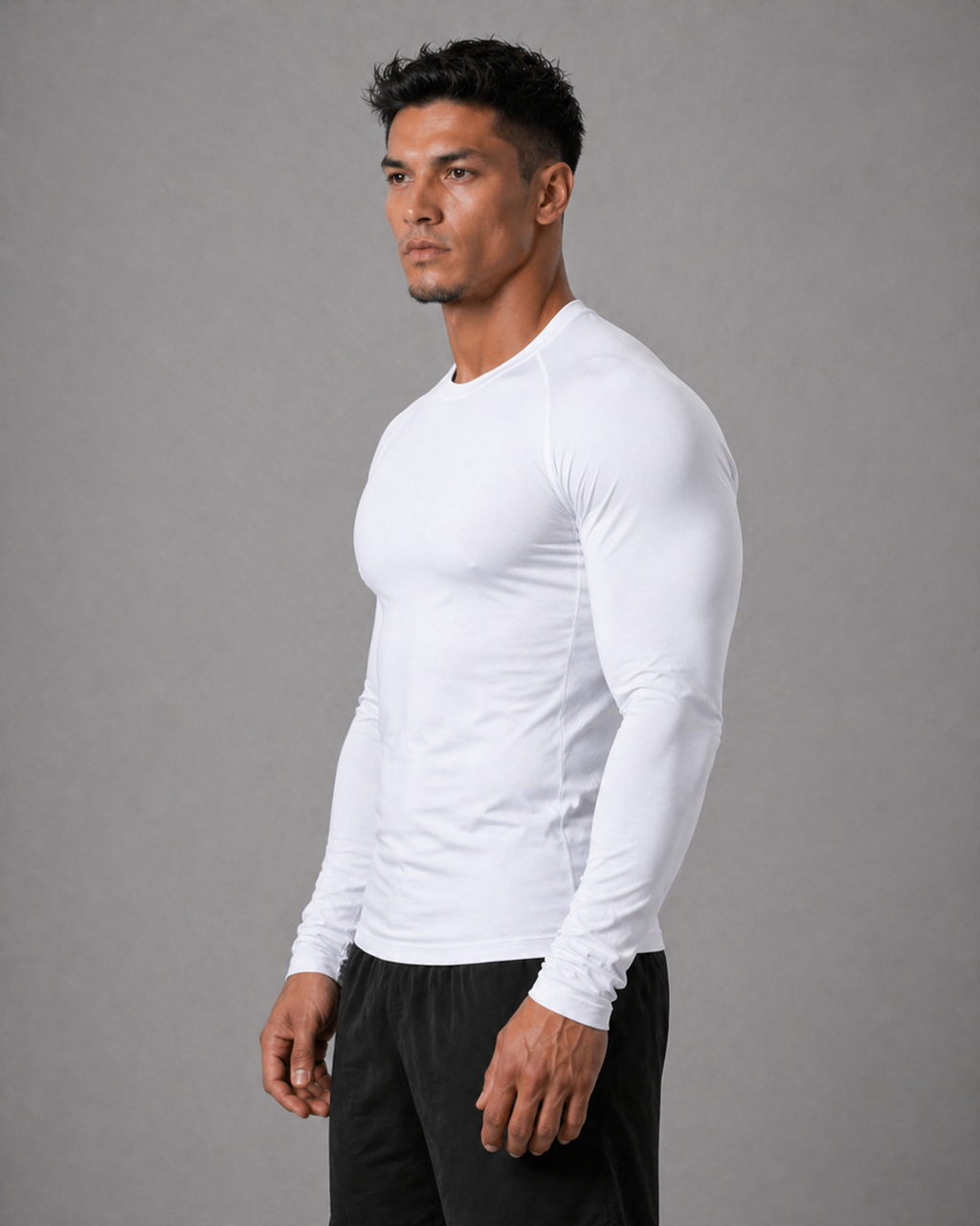 Fitness Compression Gym Shirt Longsleeve