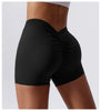 Yoga Shorts High Waist mit V Back Scrunch Bum