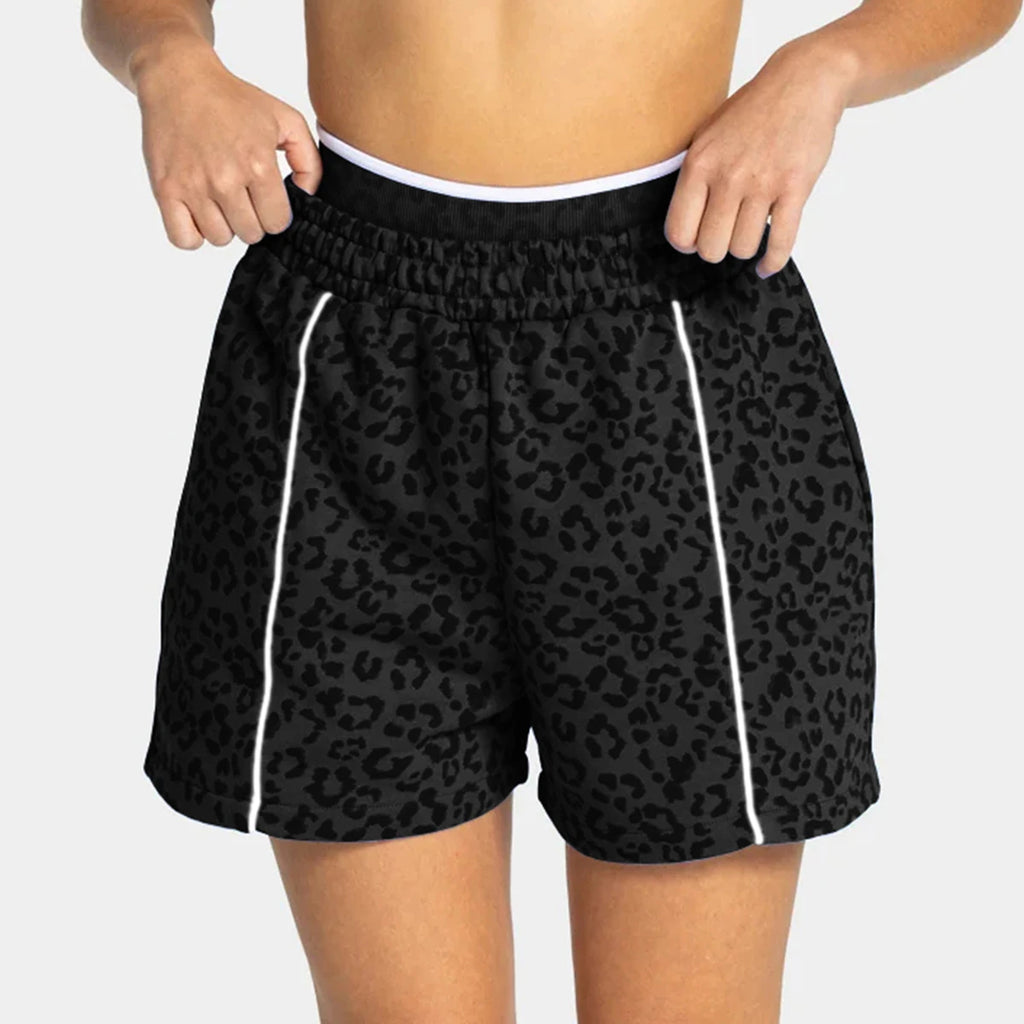 Three-Point Shorts Leopardenmuster Farboptionen