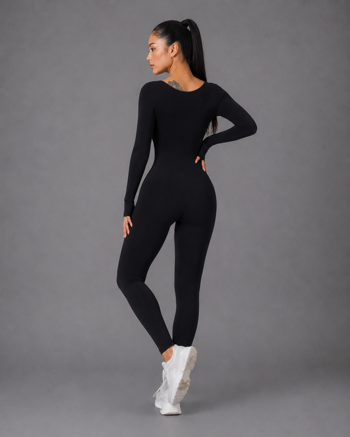Shaping Jumpsuit Thumb Longsleeve