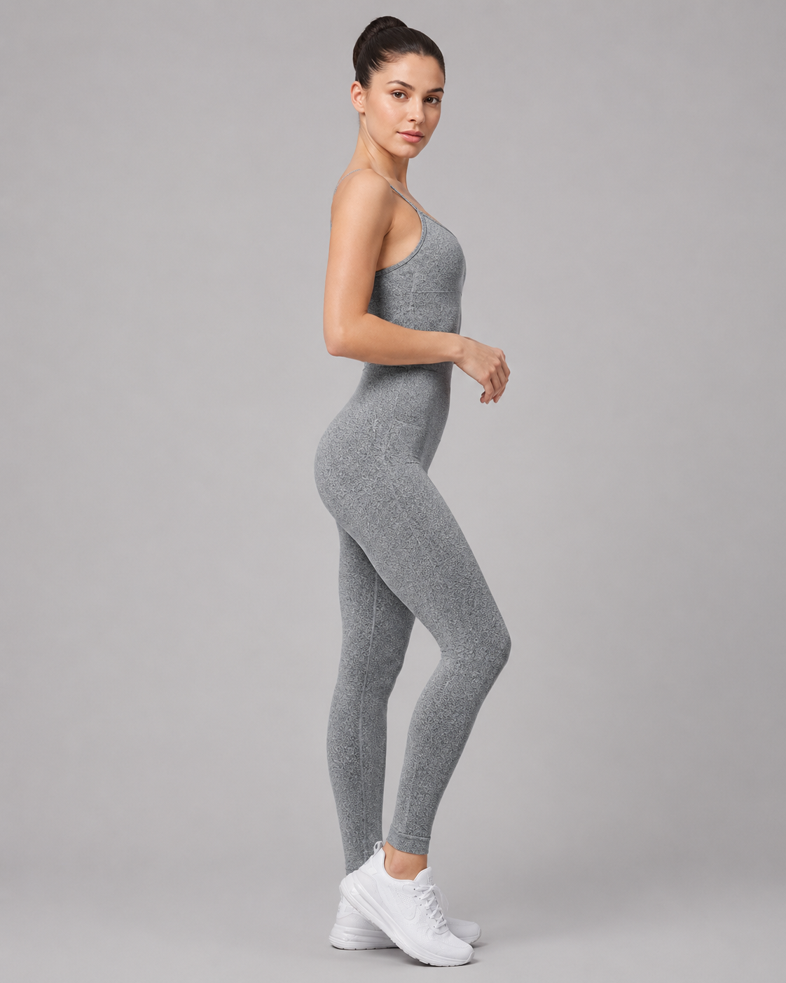 Shaping Jumpsuit Yoga mit Spaghetti Straps