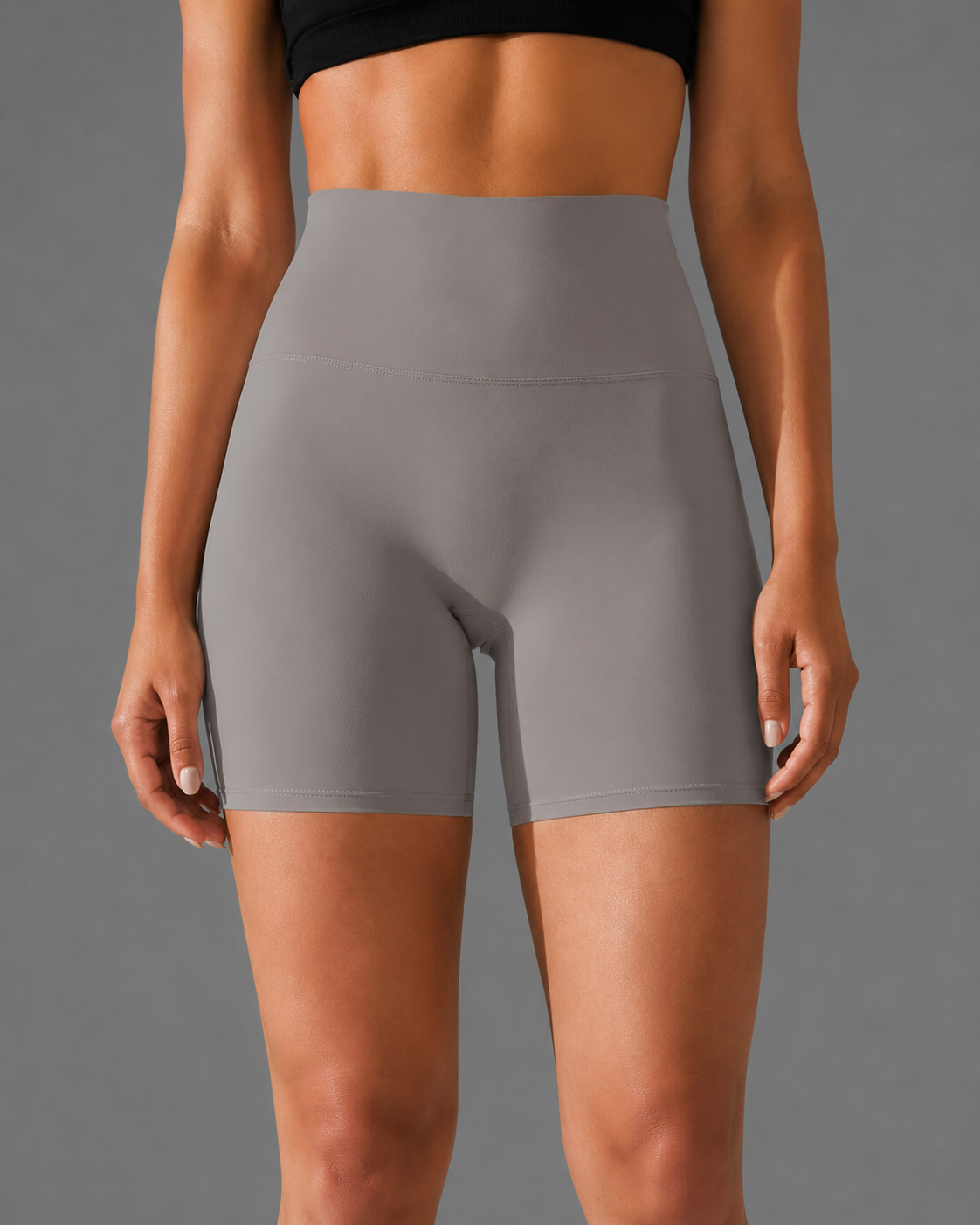 Yoga Gym Shorts Compression Sculpt - High Waist Sportshorts Damen