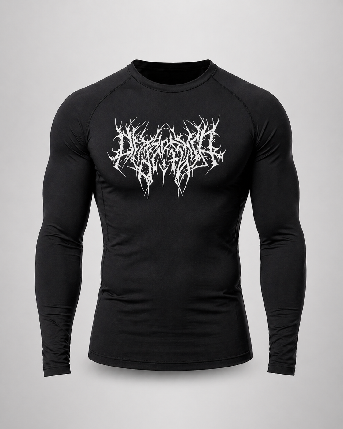 Fitness Compression Gym Shirt "Reign of Blood" Winter Arc Print