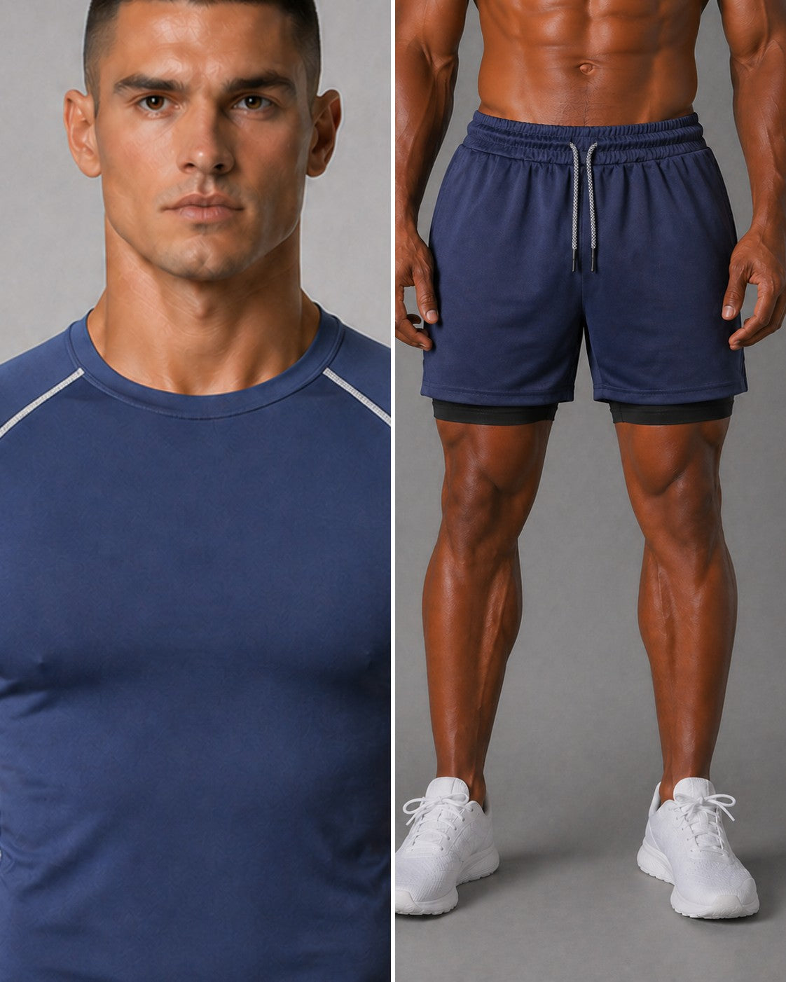 Gym Set Herren Navy